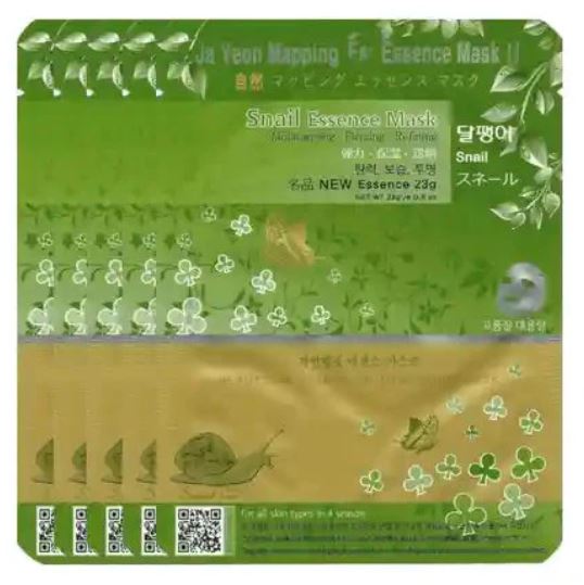 Ja Yeon Mapping Snail Mask - 100 Units Beauty Mask Factory