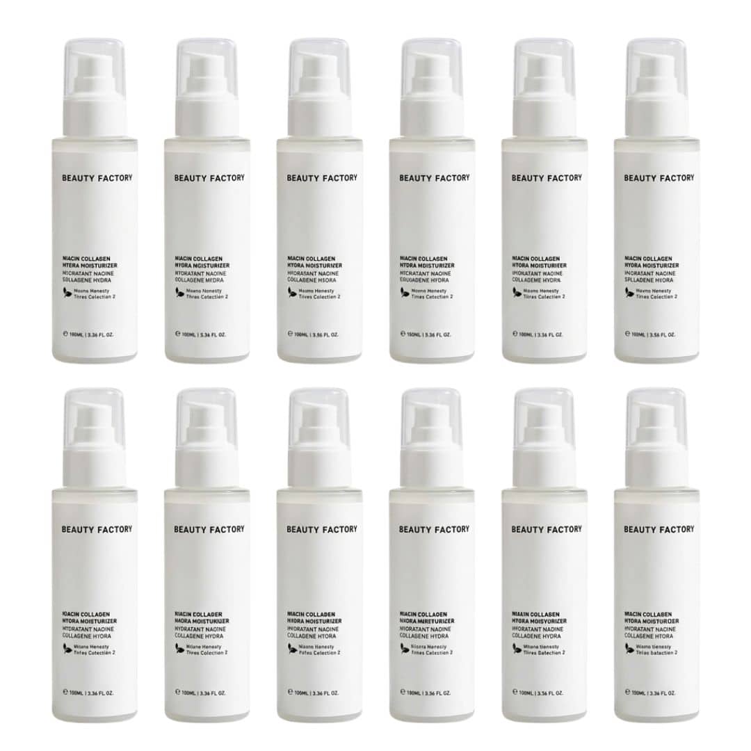(48 Units) Niacin Collagen Hydra Moisturizer Bundle Beauty Factory