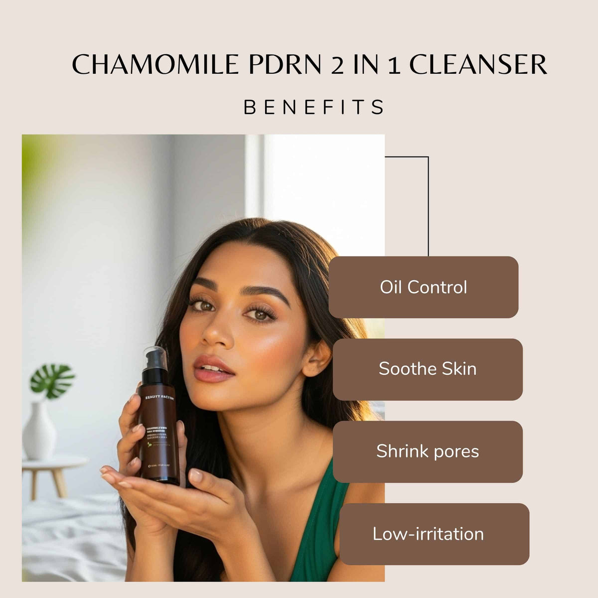 Beauty Factory Chamomile PDRN 2-in-1 Cleanser