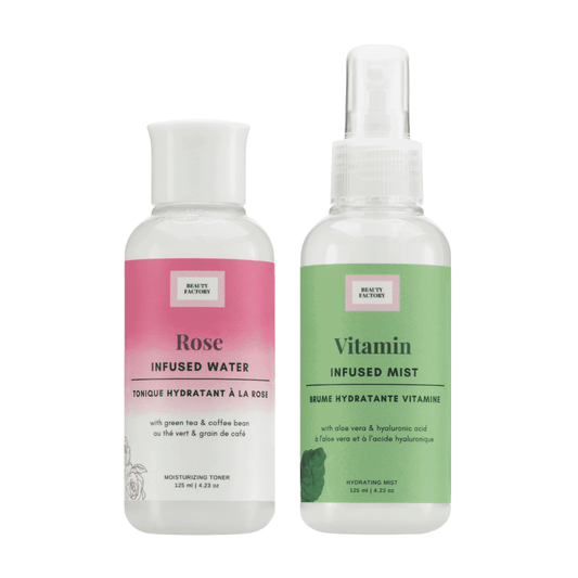 Beauty Factory Rose Infused Water and Vitamin Mist Set Beauty Factory