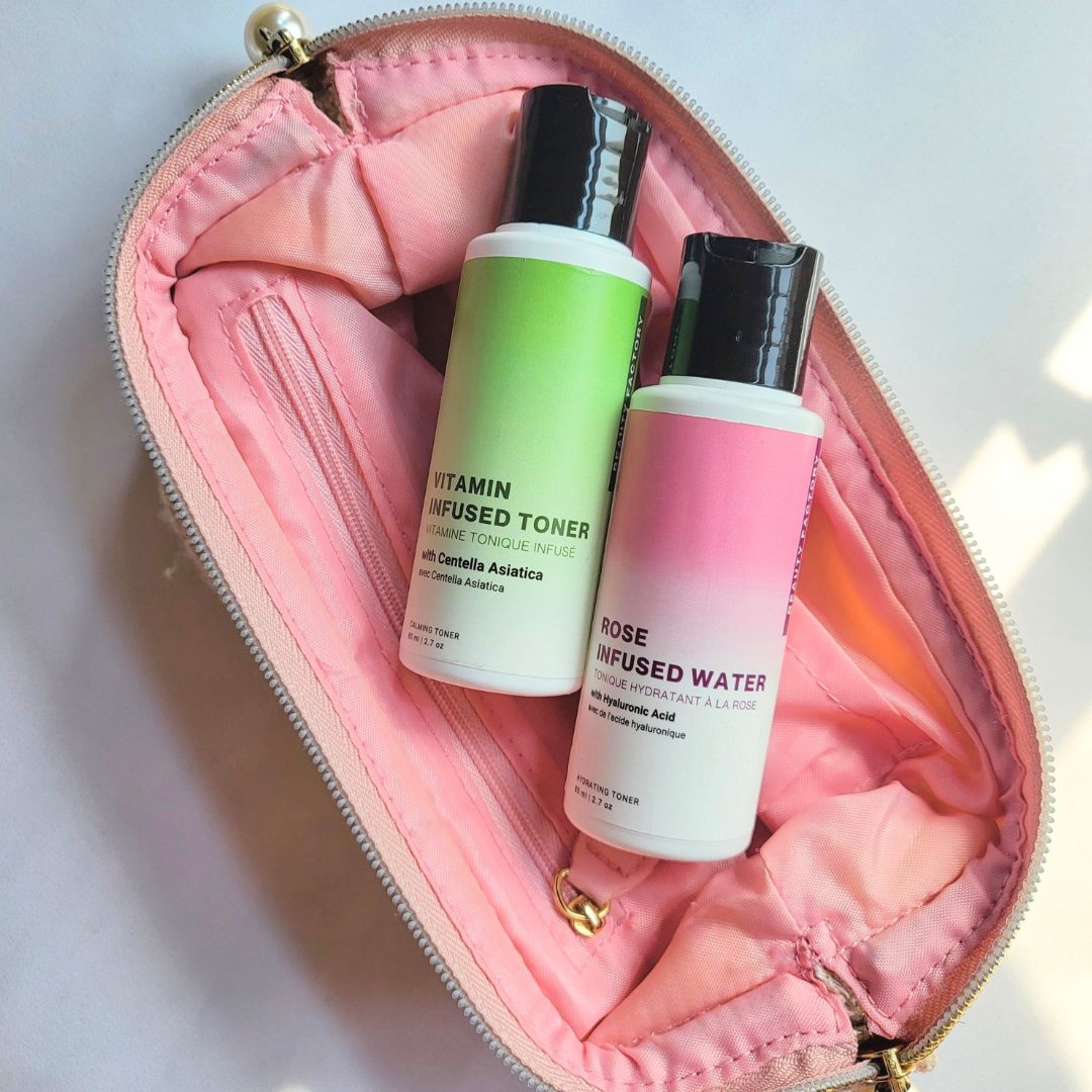 Beauty Factory Rose Water & Vitamin Toner Set (Travel Size) Beauty Factory