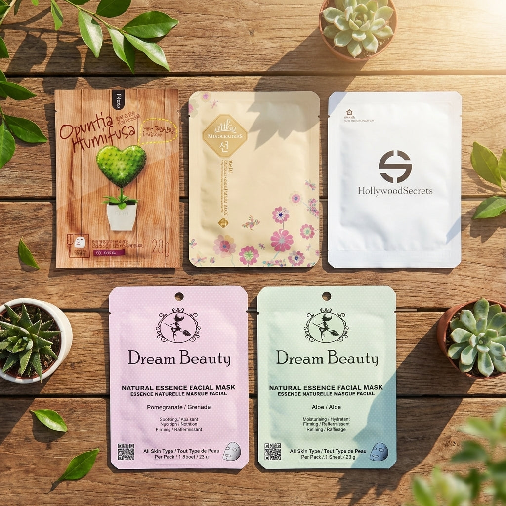 (1,200 Units) Revitalizing & Restorative Semi Private Label Masks Beauty Mask Factory