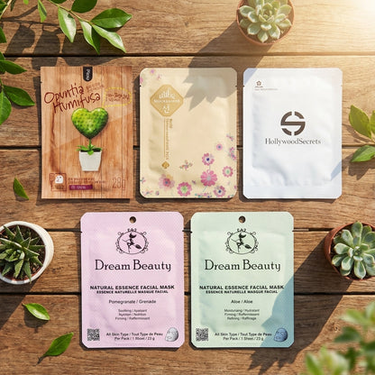 (1,200 Units) Revitalizing & Restorative Semi Private Label Masks Beauty Mask Factory